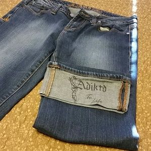 Denim capri's